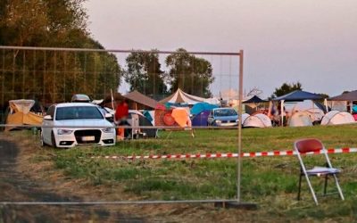 Light and noise pollution issues in music festival in Poland