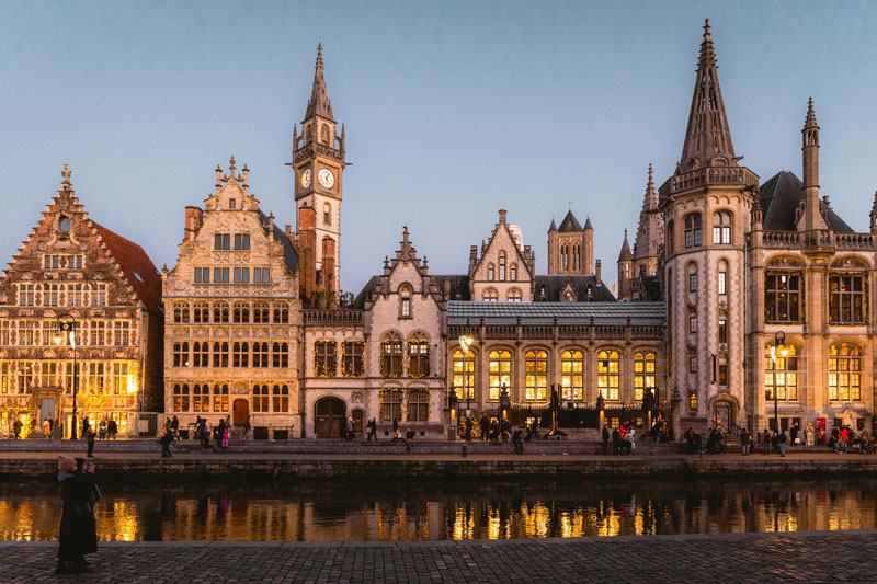 Report on light pollution in Belgium